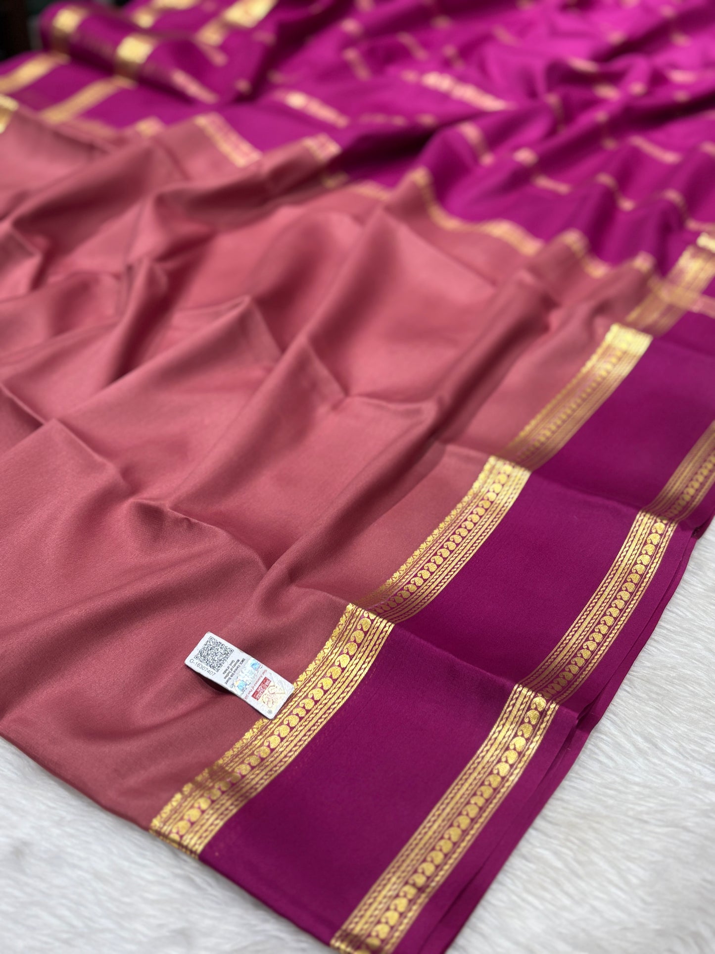 Pure Mysore silk