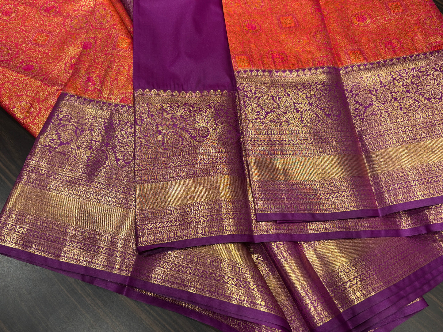 Semi Kanchipuram silk