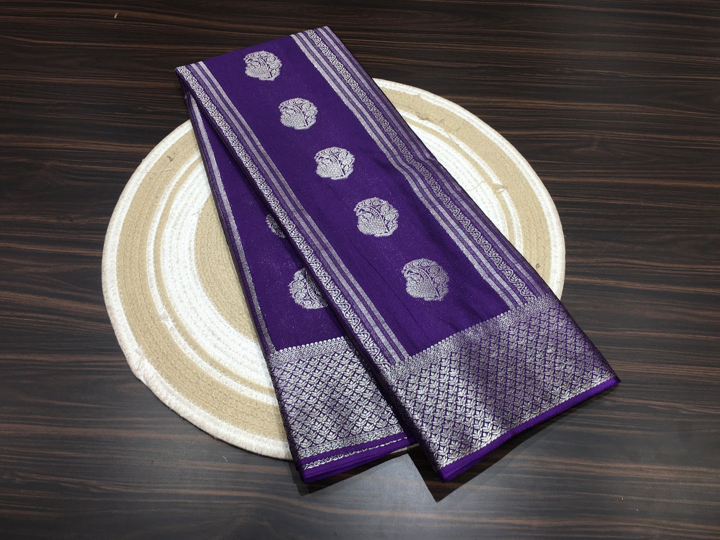 Chiffon Crape Saree