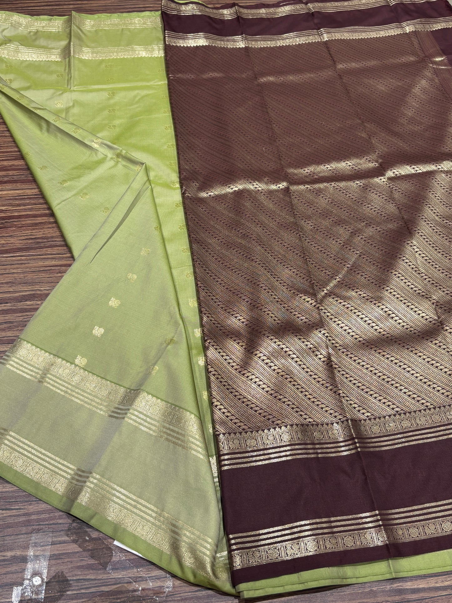 Semi Kanchipuram silk
