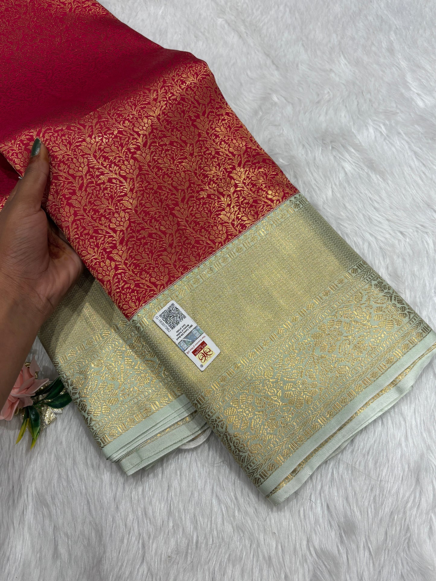Pure Kanchipuram silk
