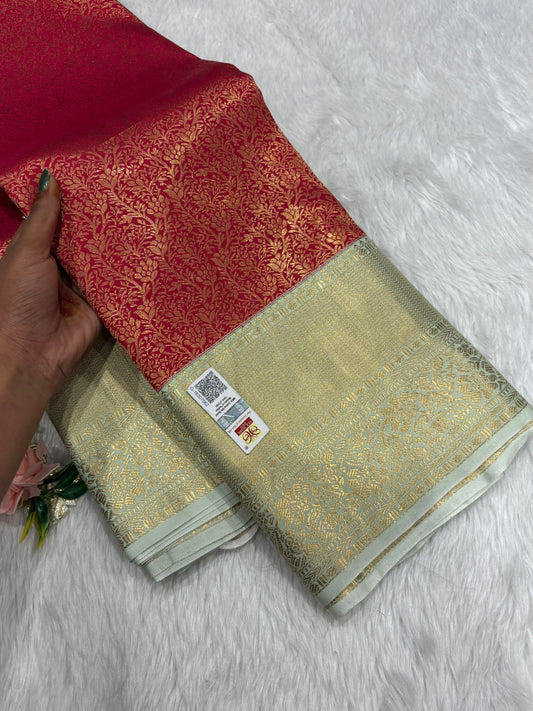 Pure Kanchipuram silk