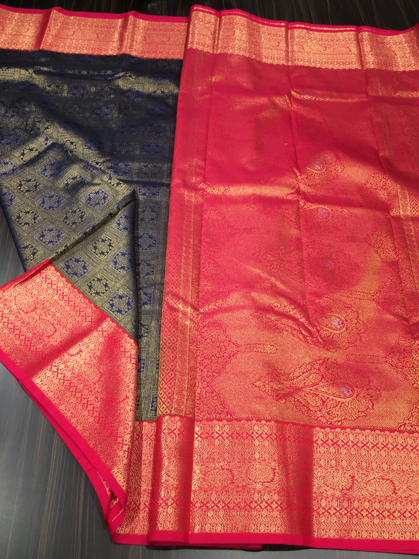 Semi Kanchipuram silk