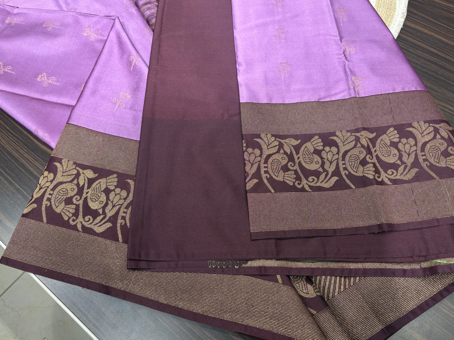 Semi Kanchipuram silk