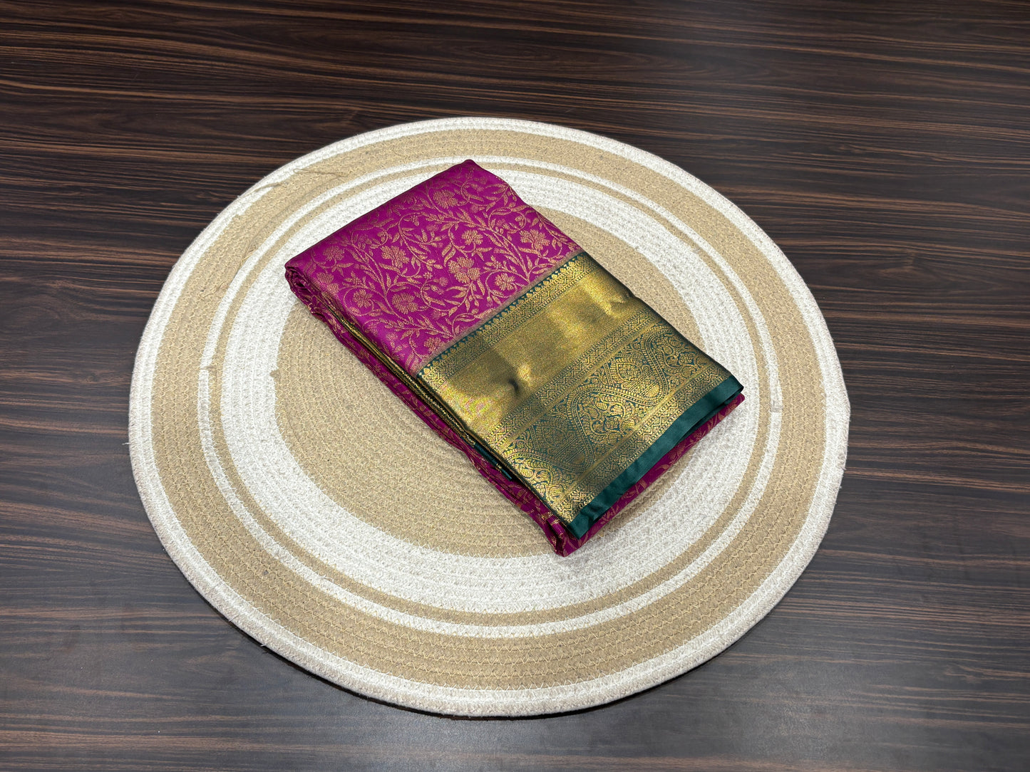Semi Kanchipuram silk