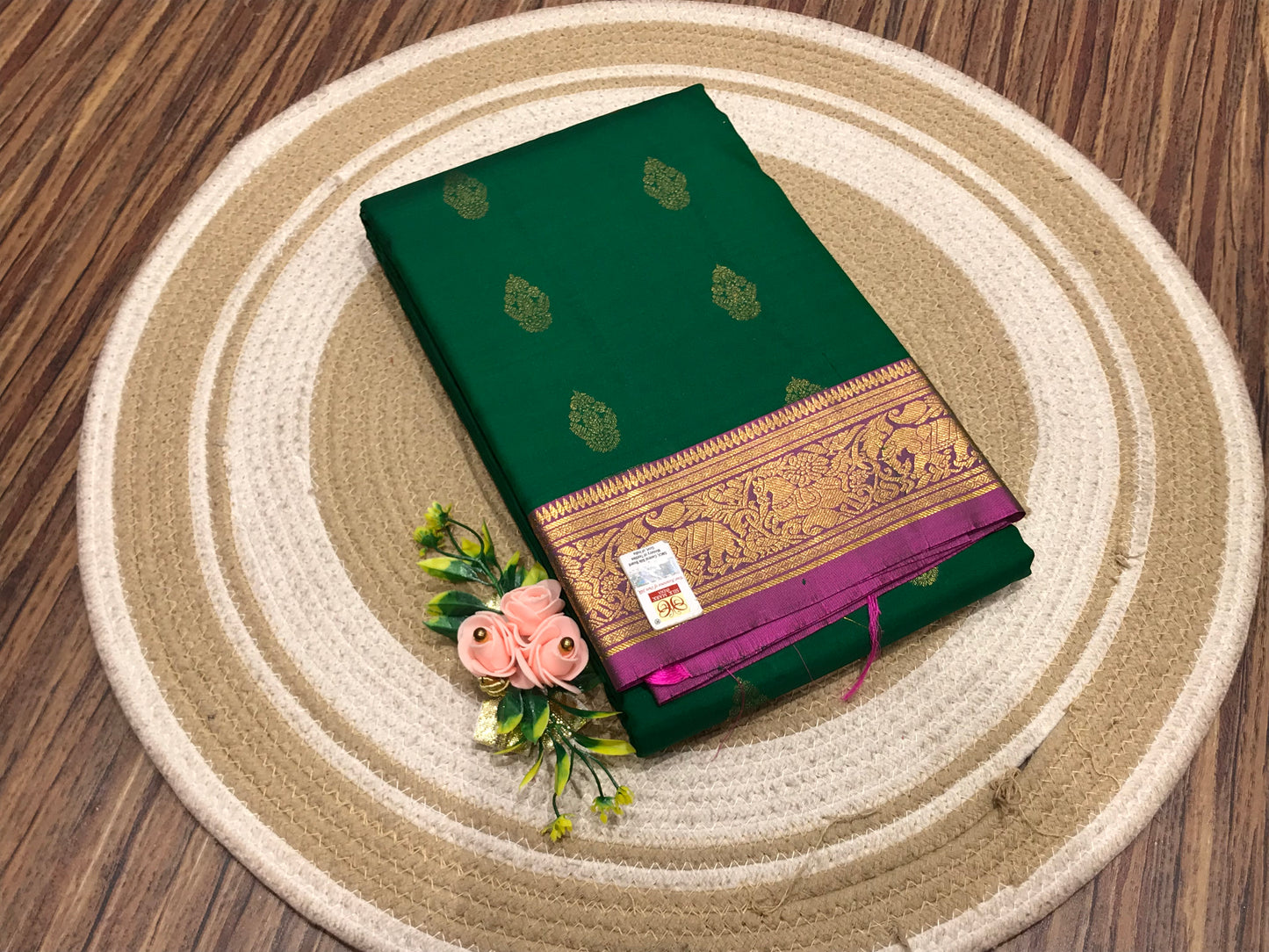 Pure Kanchipuram silk