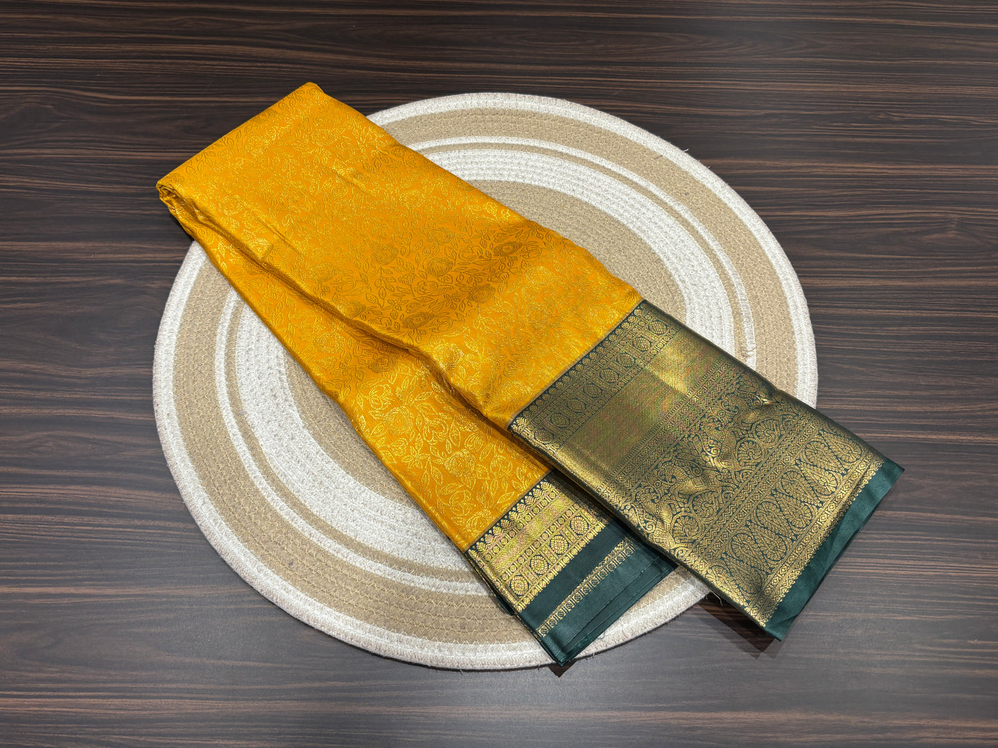 Semi Kanchipuram silk