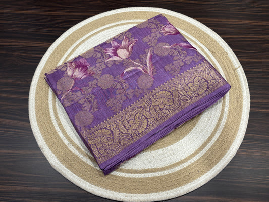 Malbery silk saree