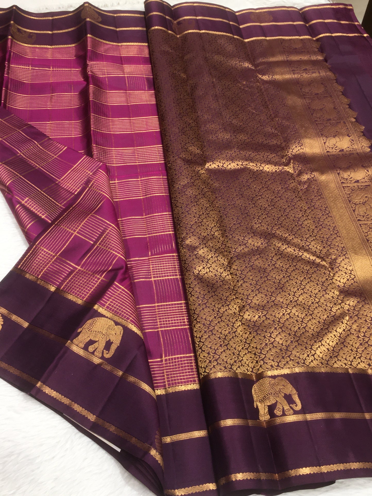 Pure Kanchipuram silk