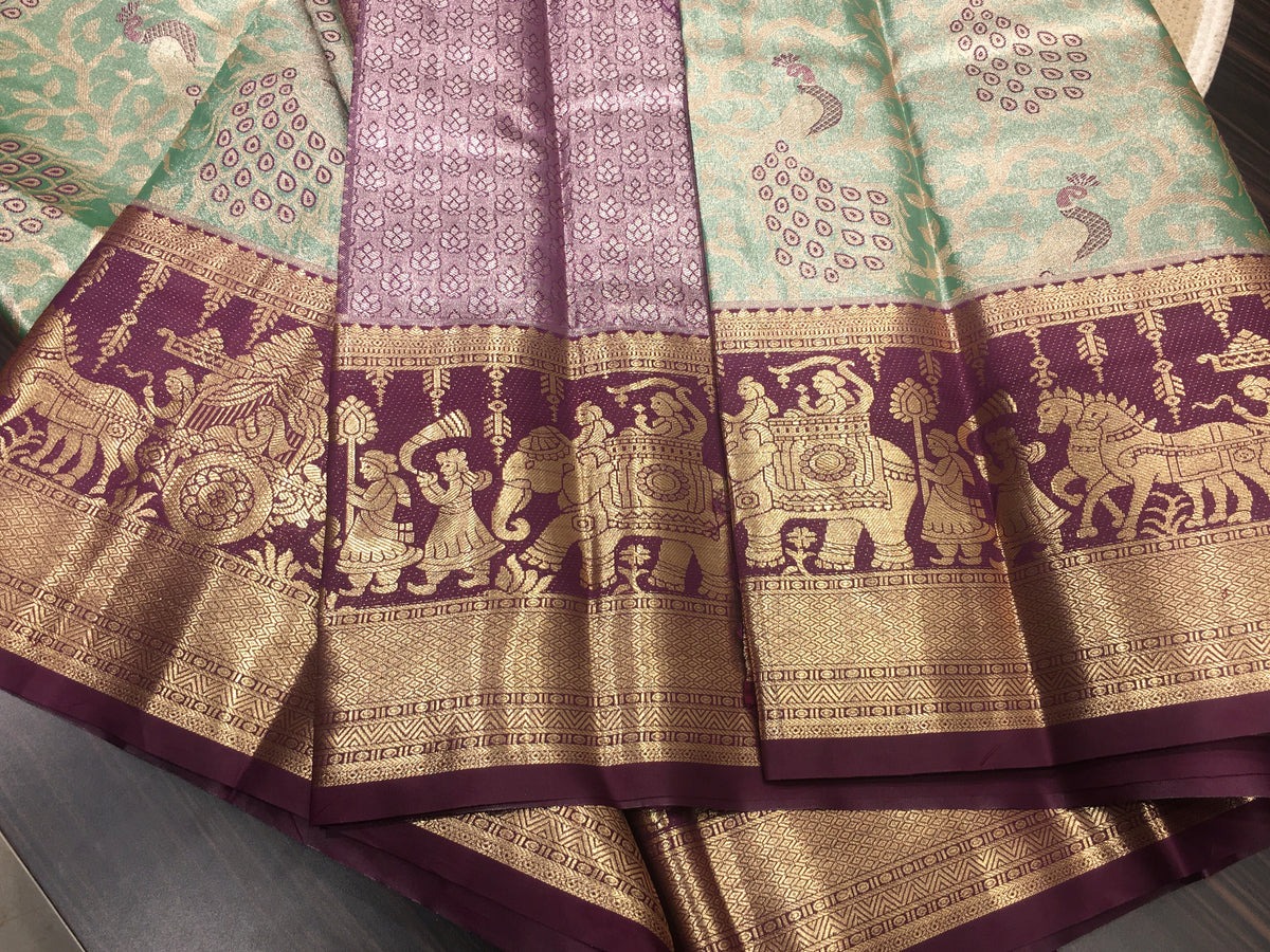 Semi Kanchipuram Tissue