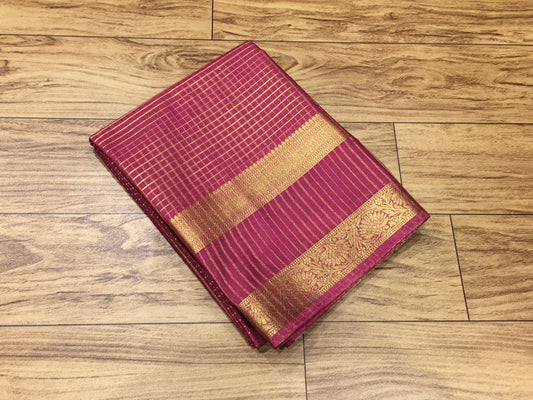 Semi Mysore Crape Silk