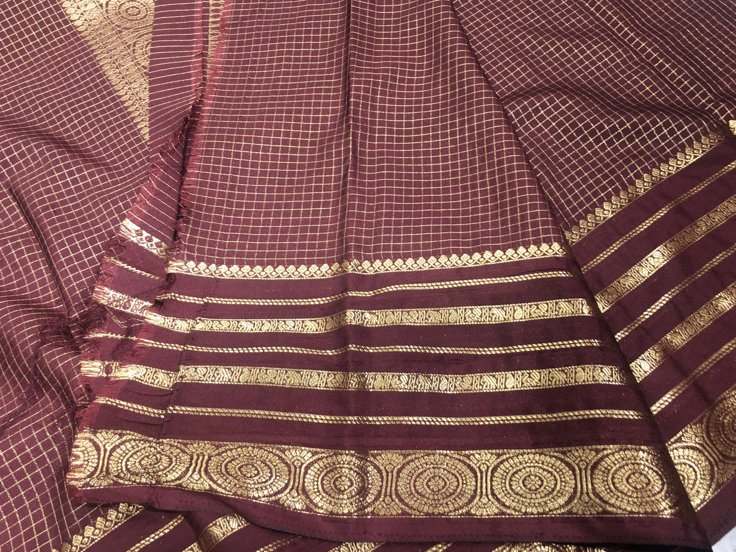 Semi Mysore crape