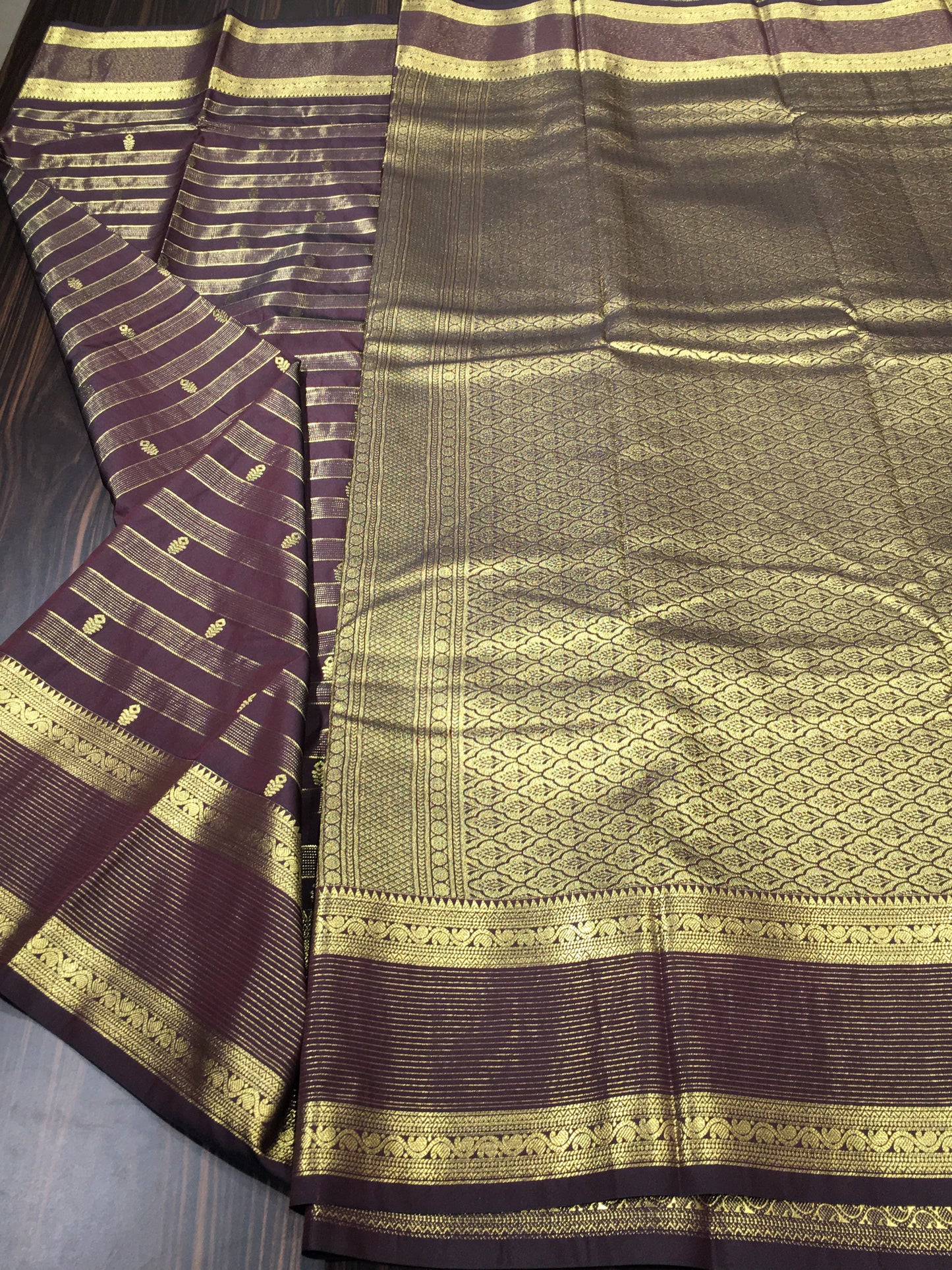 Semi Kanchipuram silk