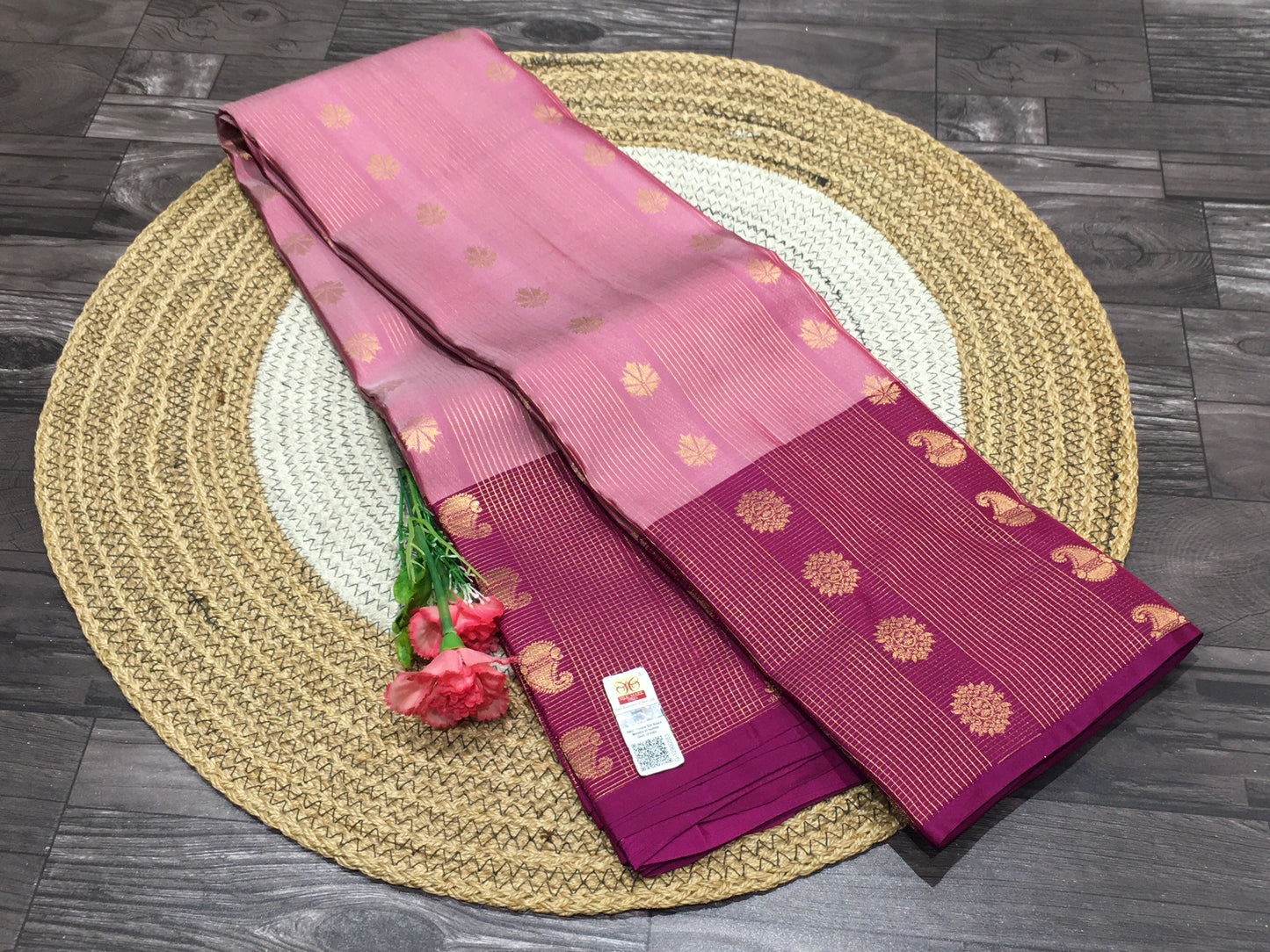 Pure Kanchipuram silk