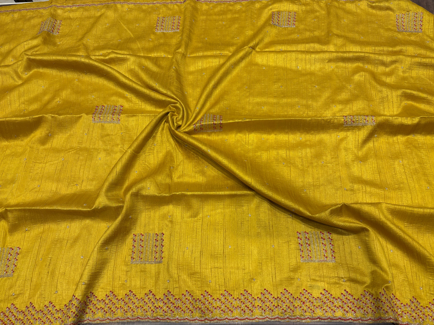Soft tussar saree