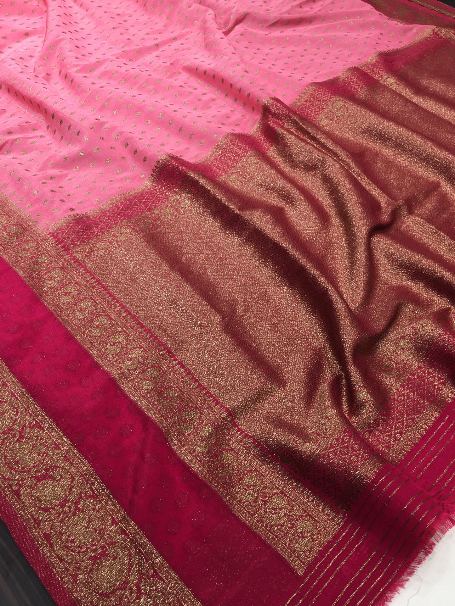 Chiffon georgette saree