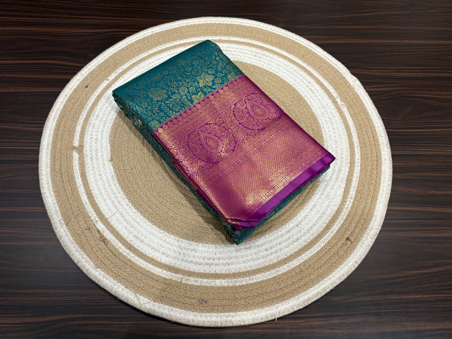 Semi Kanchipuram silk