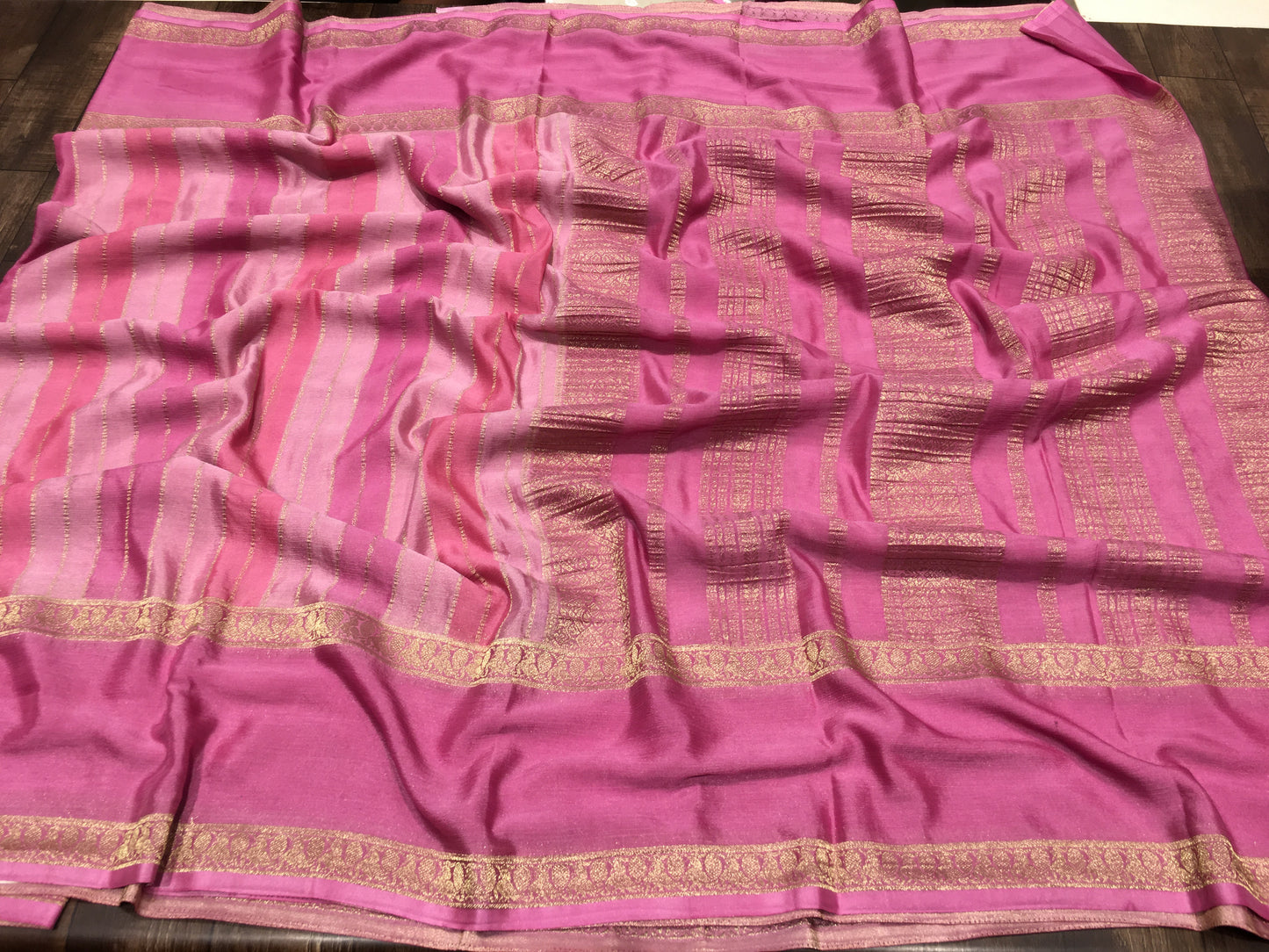 Wrinkle Chiffon Saree