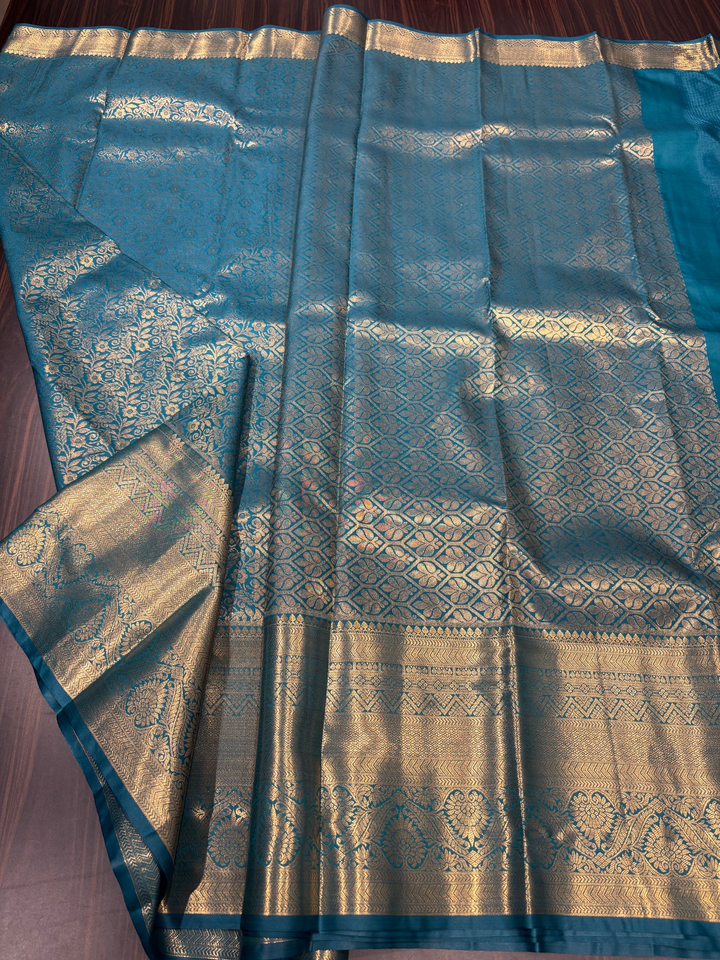 Semi Kanchipuram silk