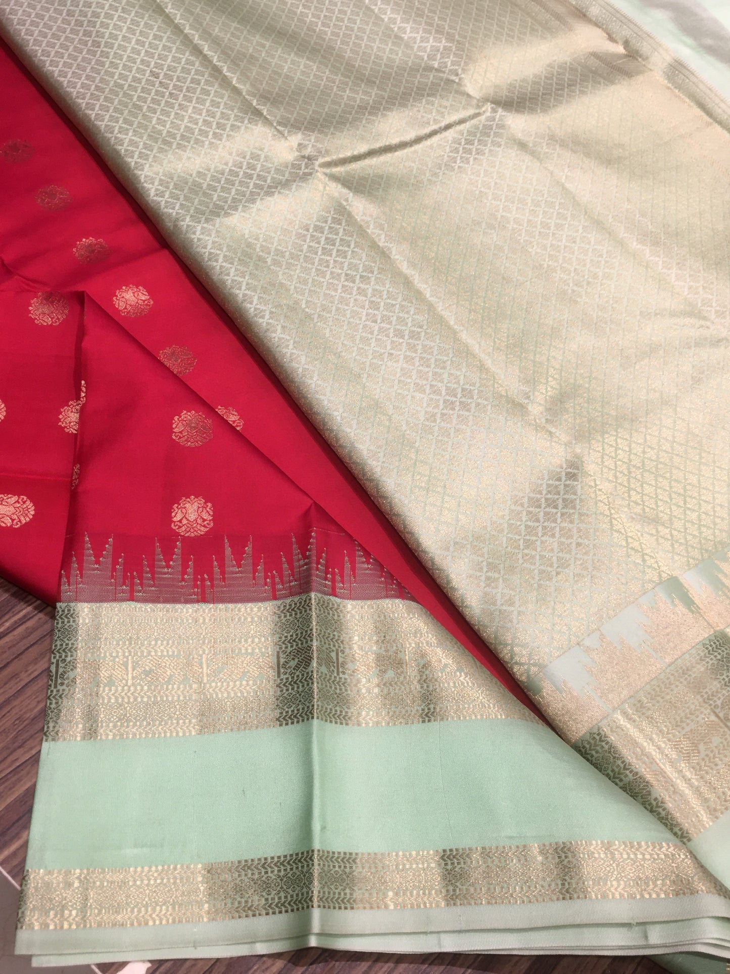 Pure Kanchipuram silk