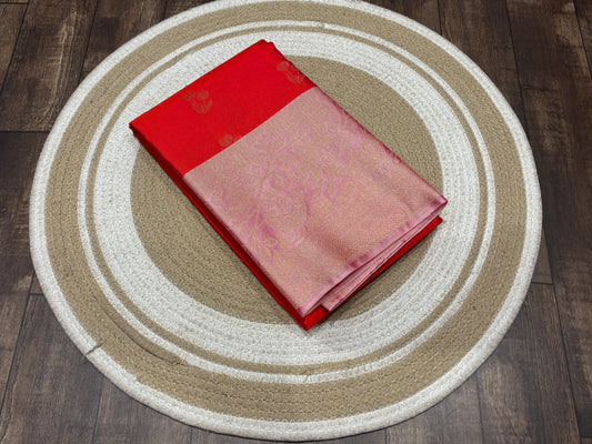 Semi Kanchipuram silk
