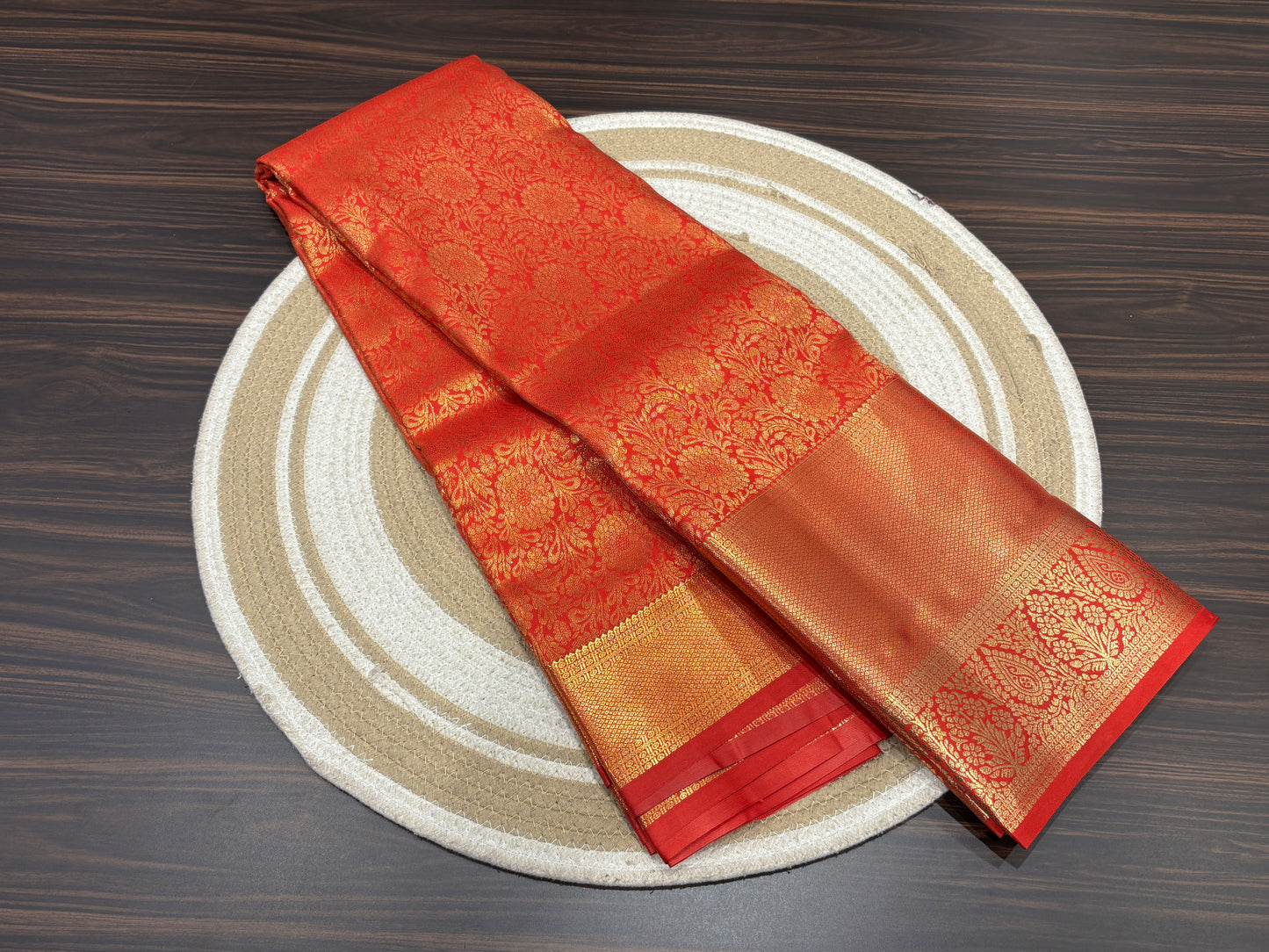 Semi Kanchipuram silk