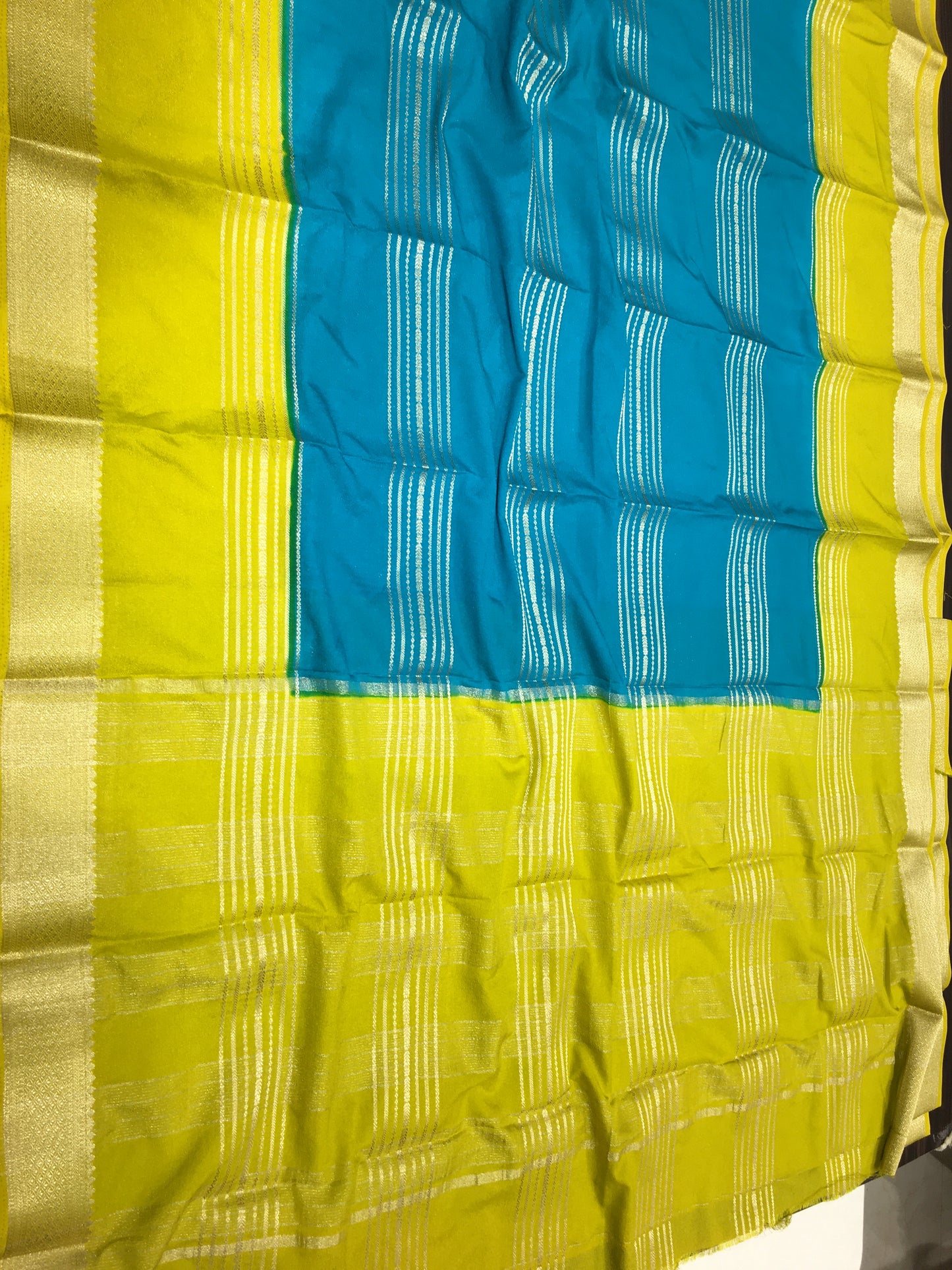 Mysore crape saree