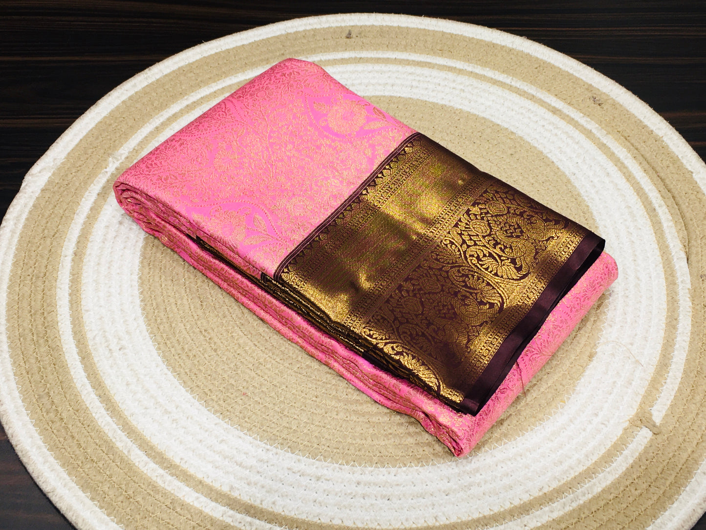 Semi Kanchipuram silk
