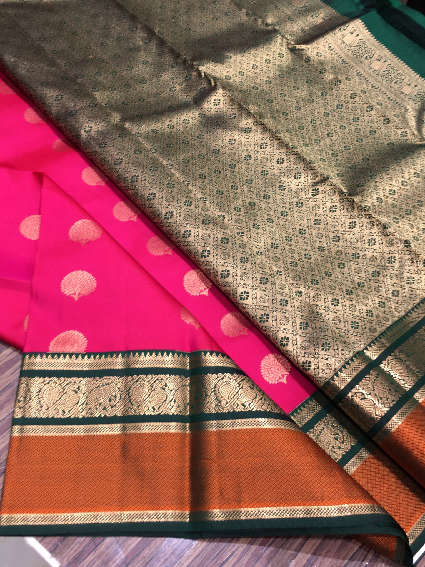 Pure Kanchipuram silk
