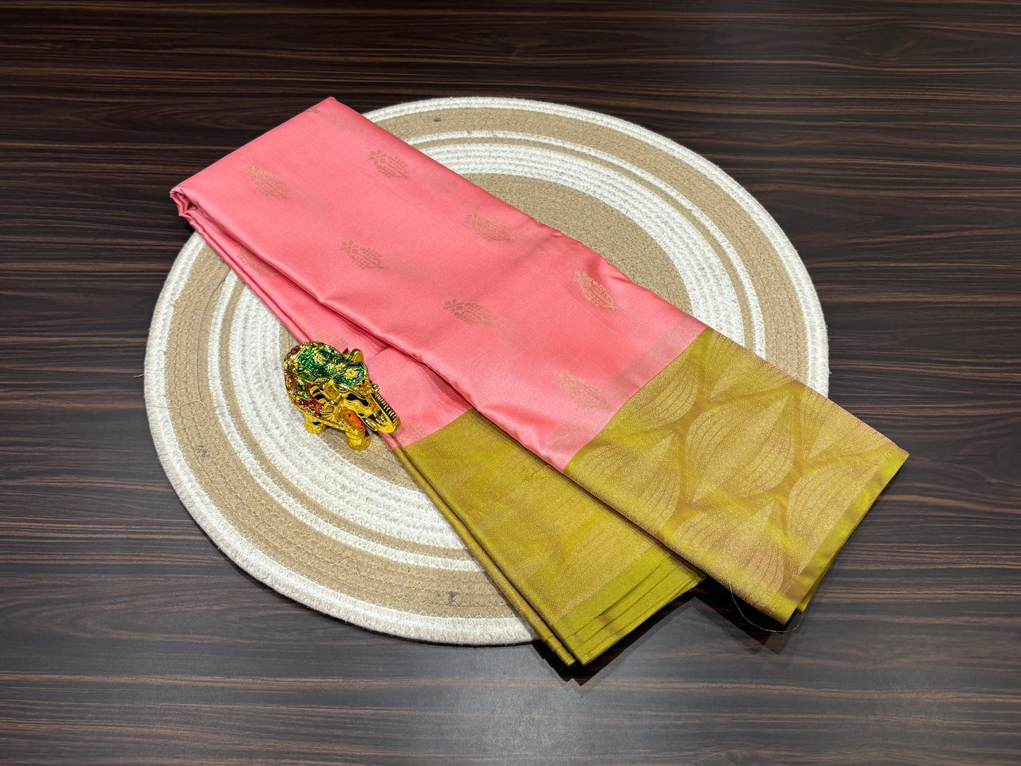 Semi Kanchipuram silk