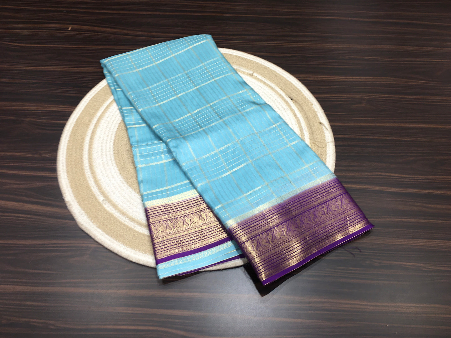 Semi Mysore Crape Silk