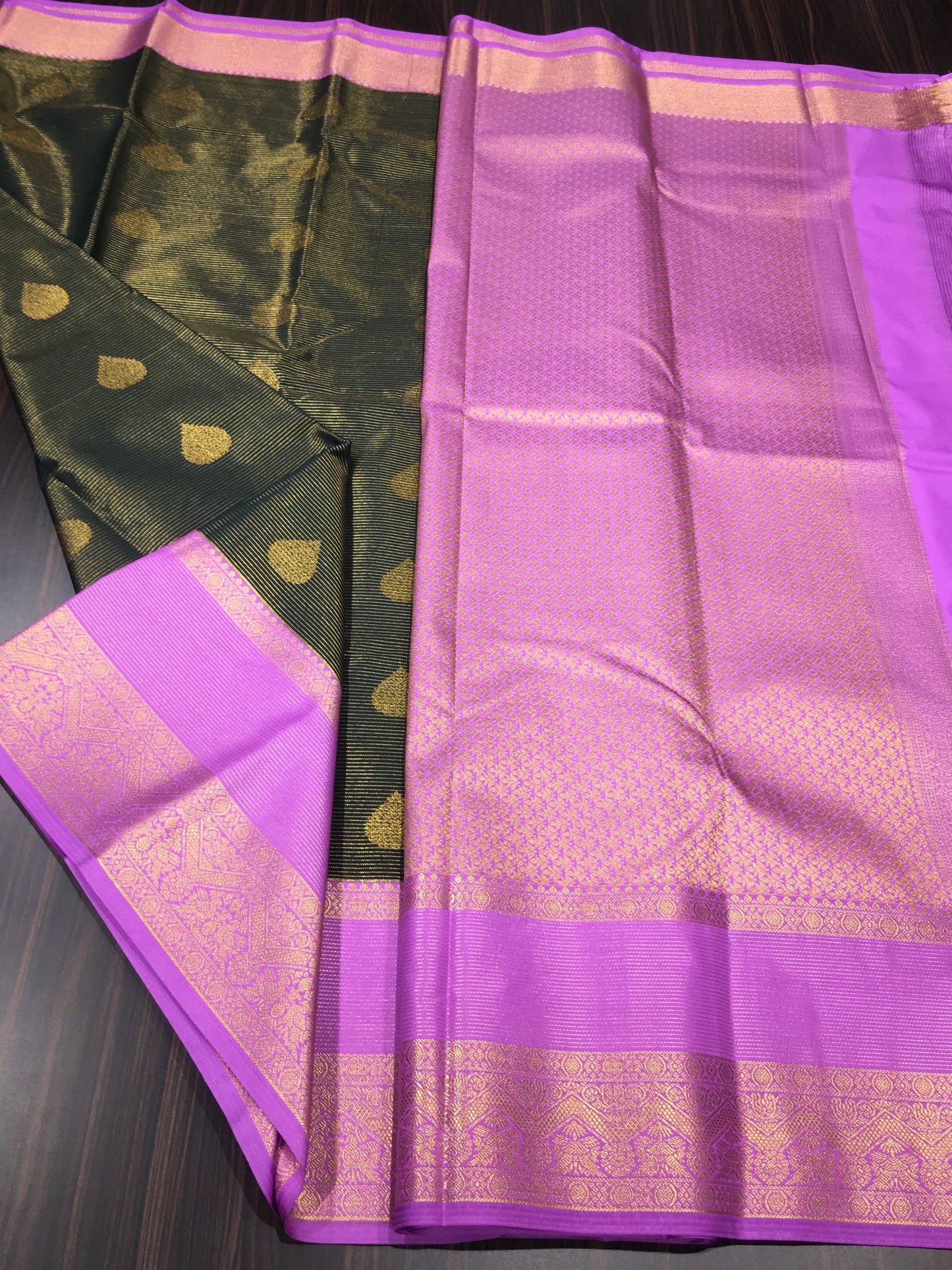 Semi Kanchipuram silk
