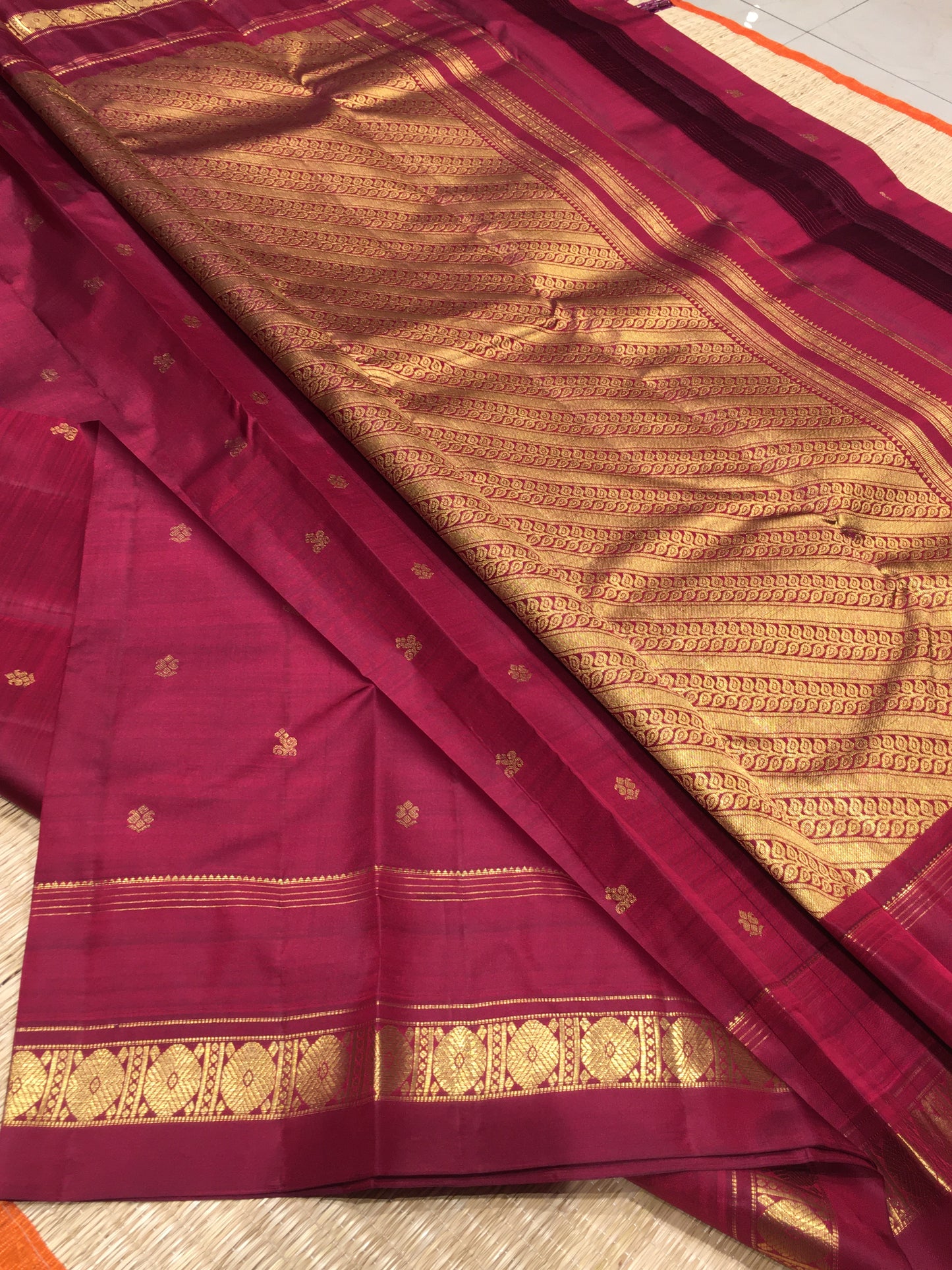 Pure Kanchipuram silk