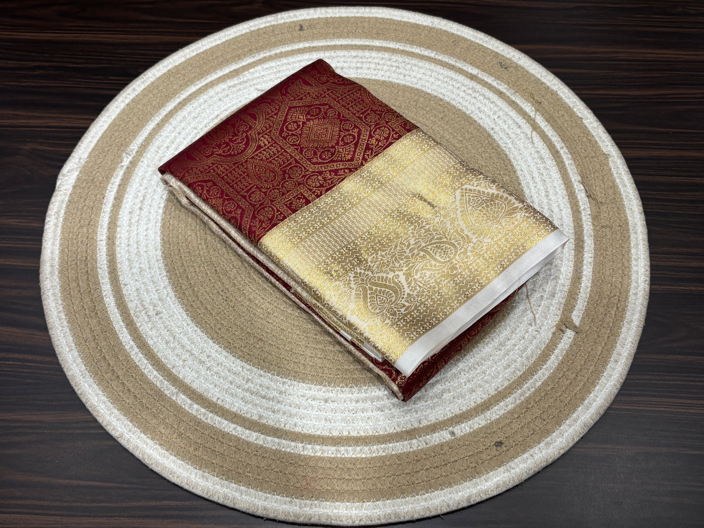 Semi Kanchipuram silk