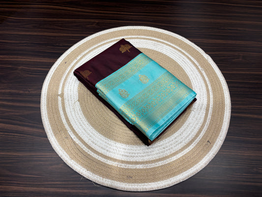 Semi Kanchipuram silk