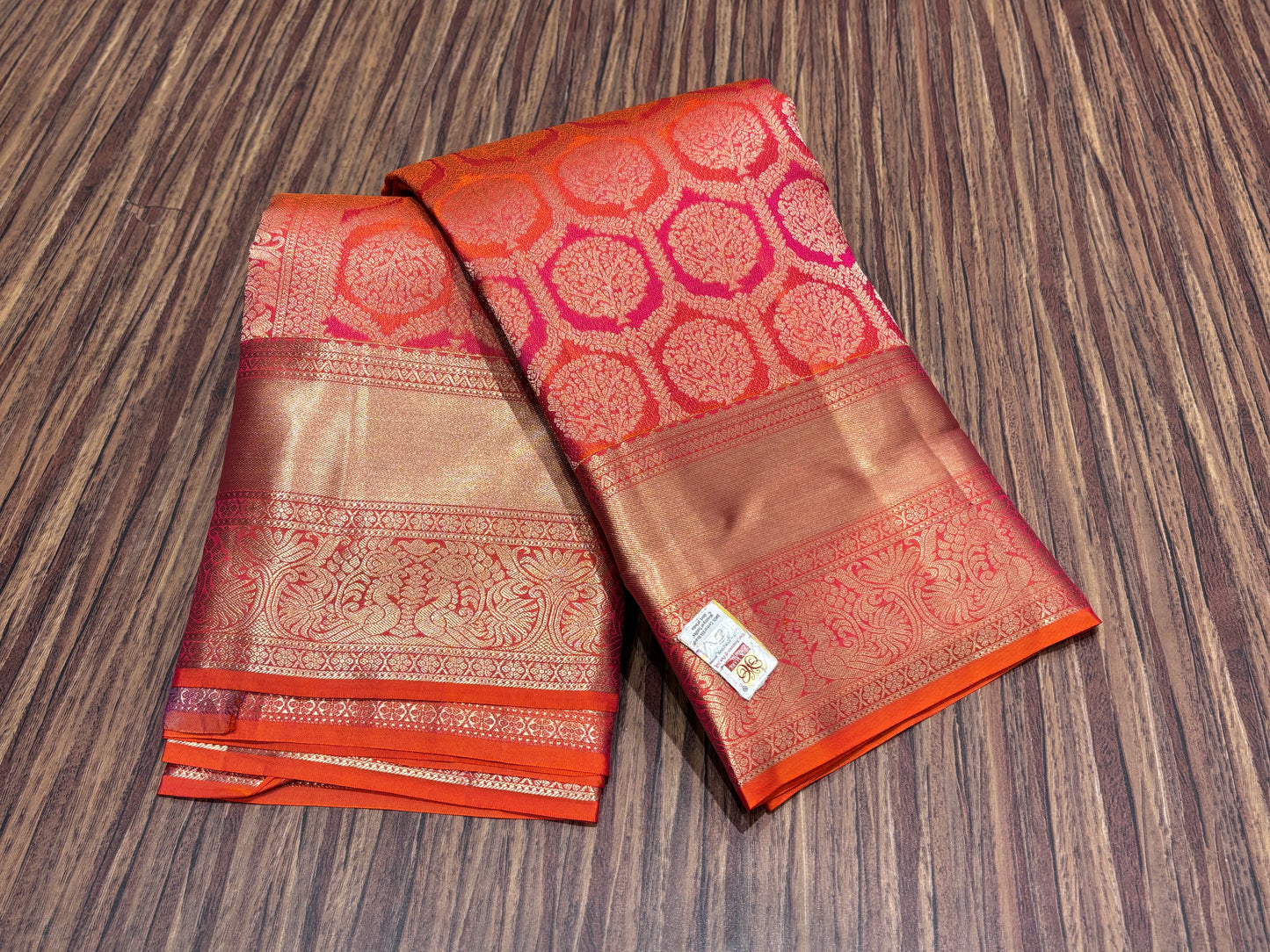Pure Kanchipuram Broced Silk