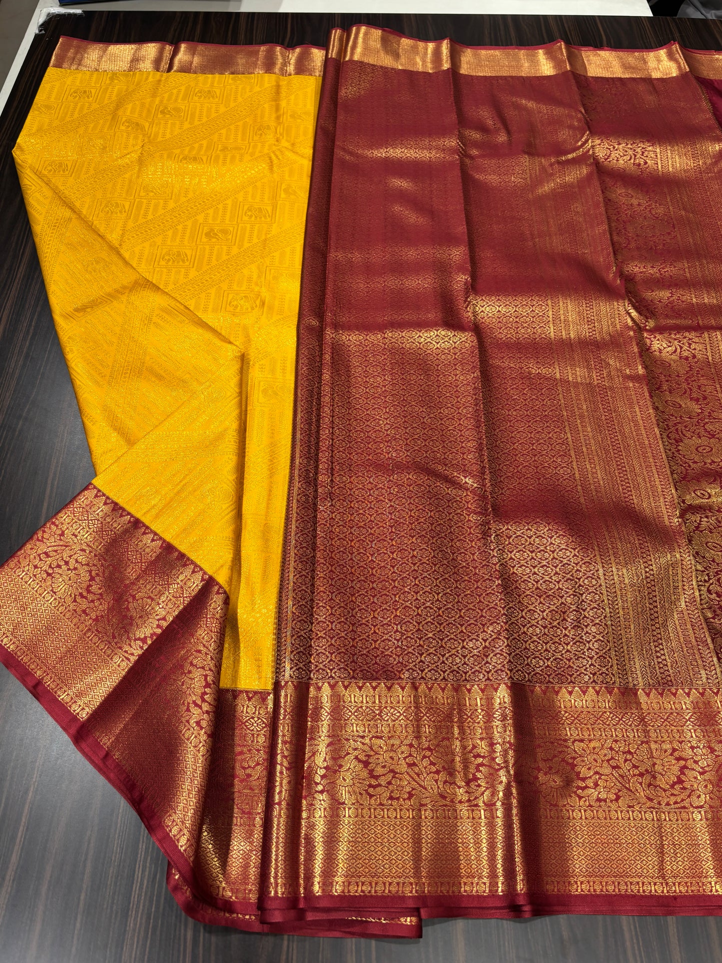 Semi Kanchipuram silk
