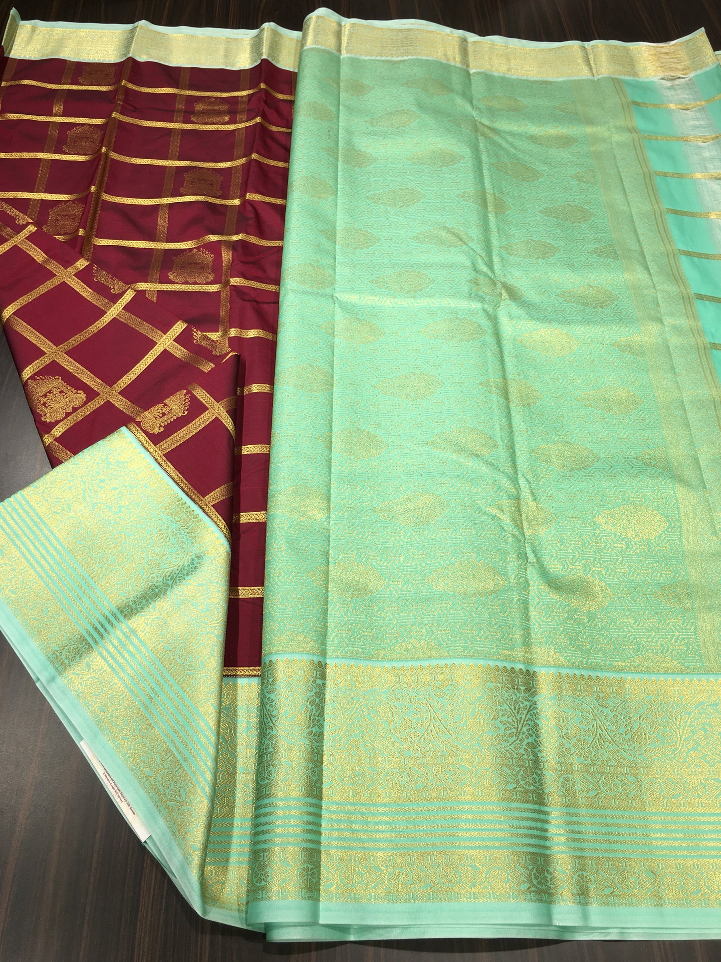 Semi Kanchipuram silk