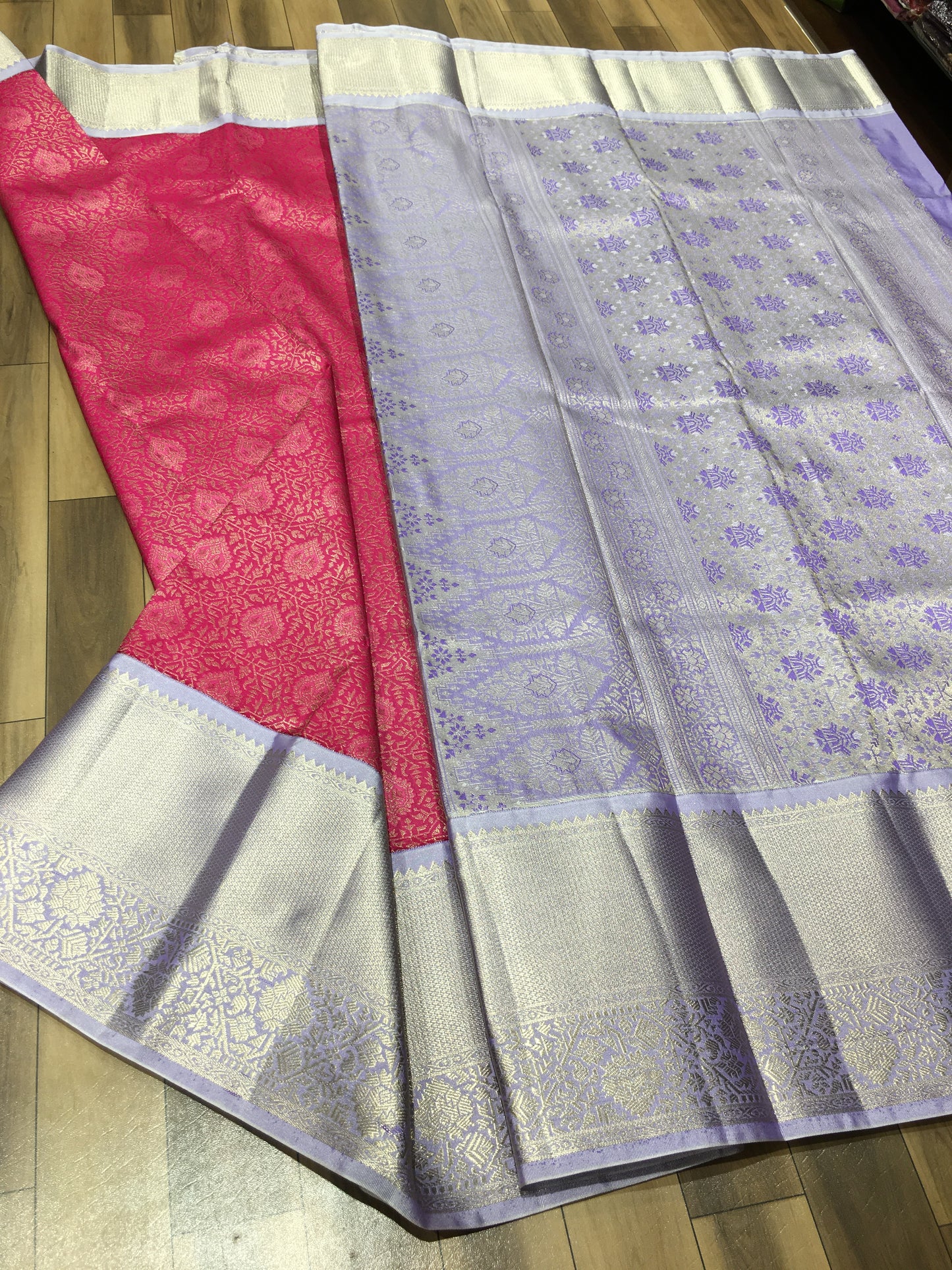 Semi Kanchipuram silk