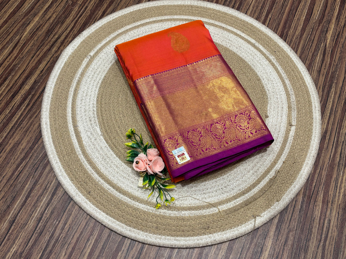 Pure Kanchipuram silk