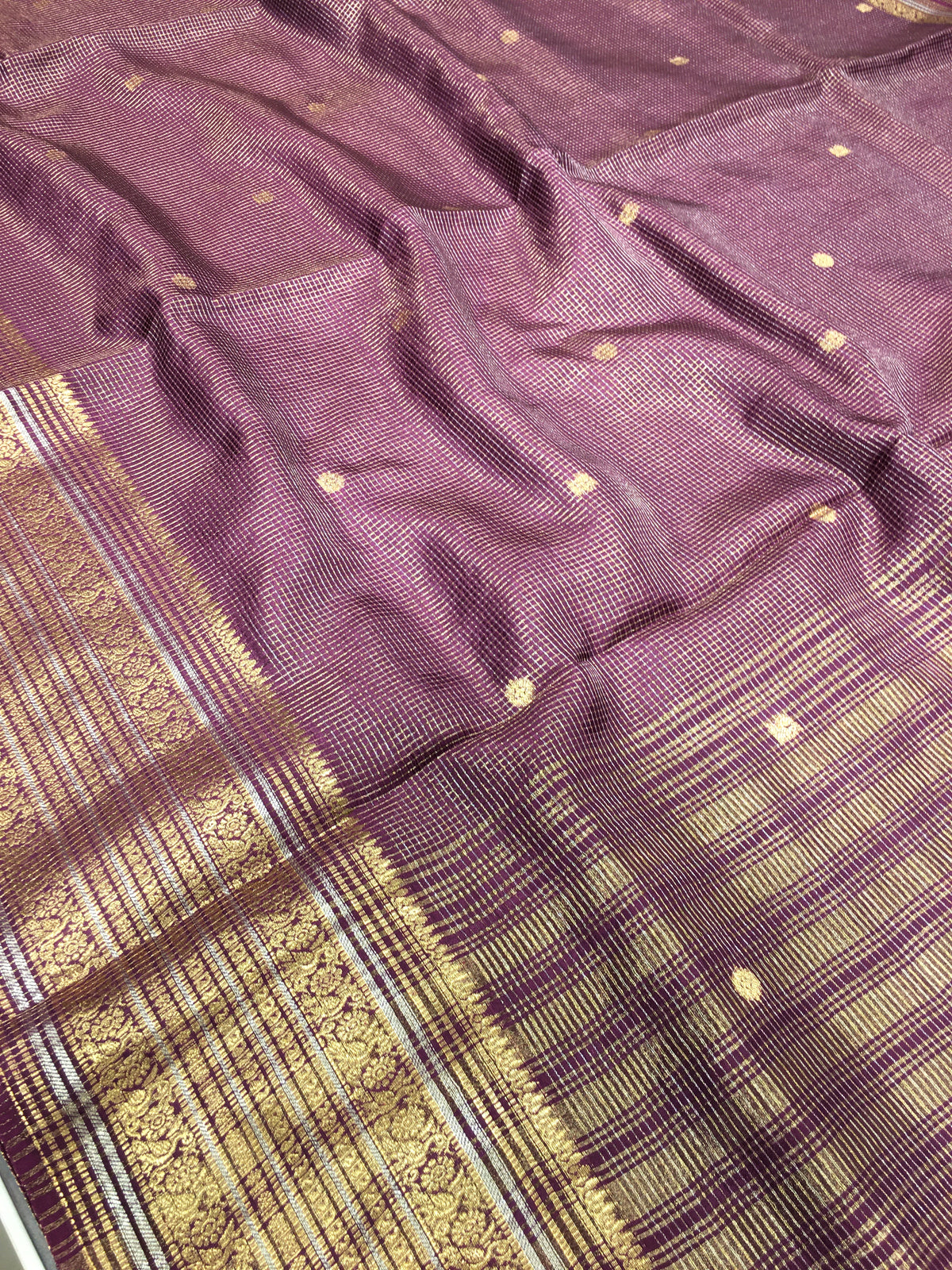 Semi Mysore Crape Silk