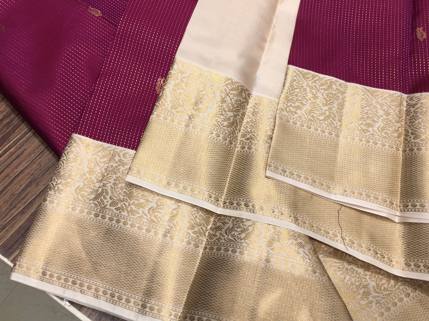 Pure Kanchipuram silk