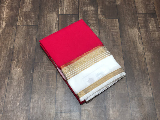 Semi Mysore Crape Silk