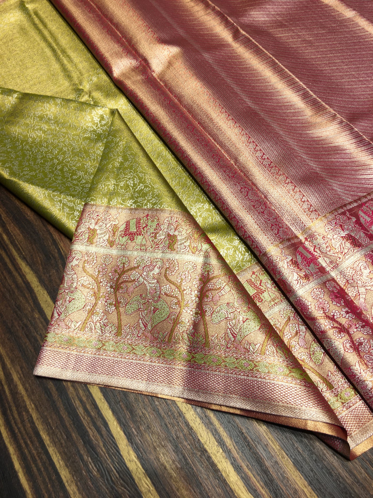 Semi Kanchipuram tissue