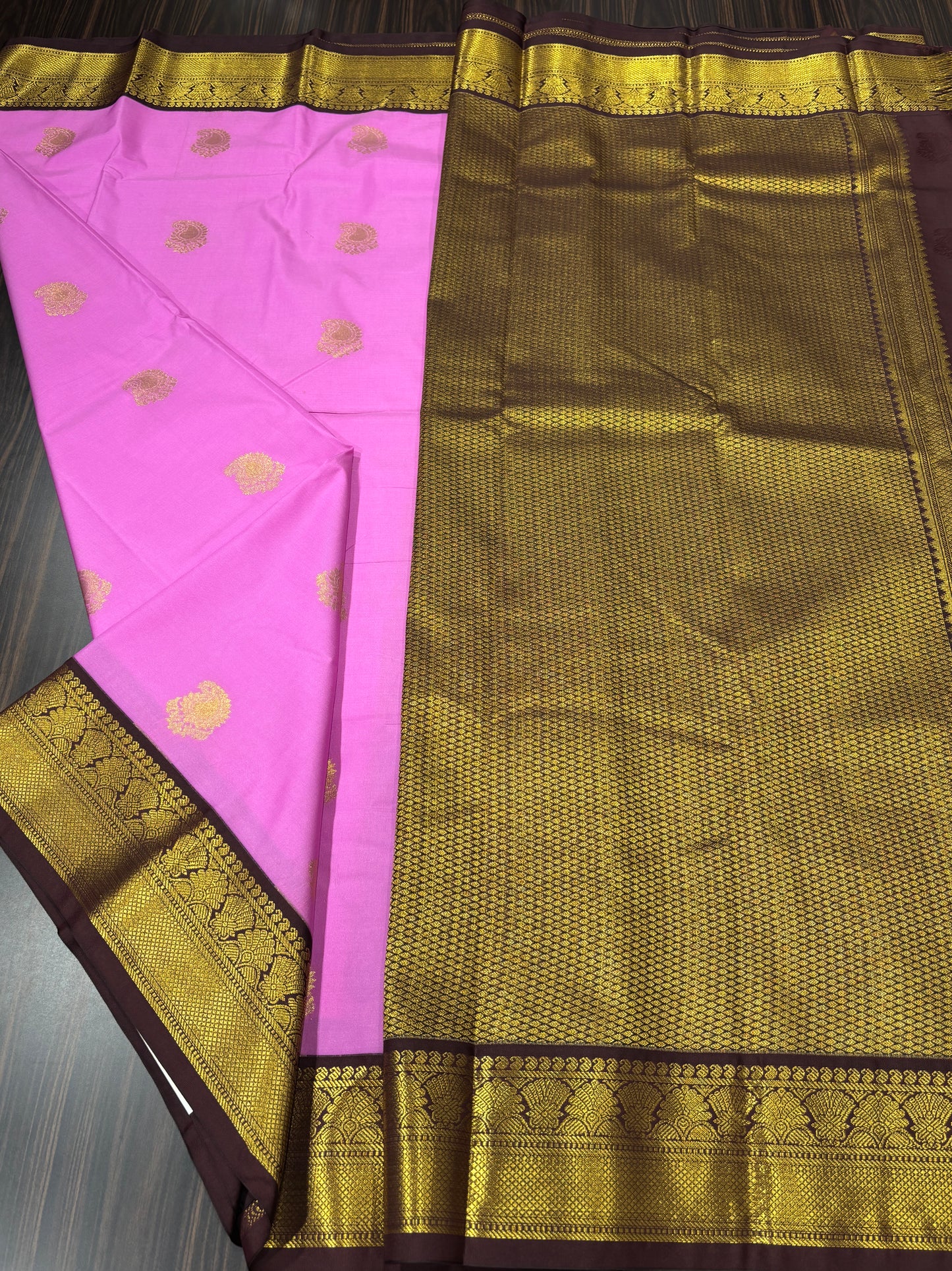 Semi Kanchipuram silk