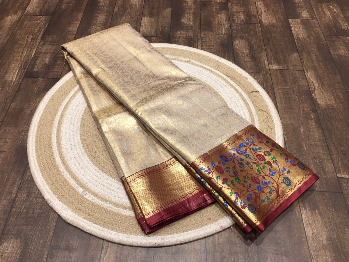 Semi Kanchipuram Tissue