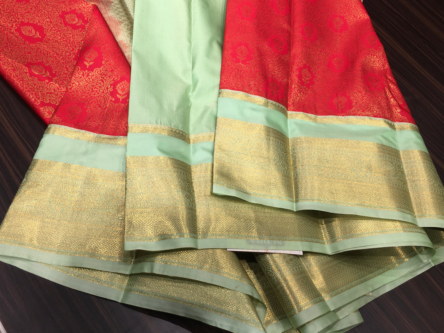 Semi Kanchipuram silk