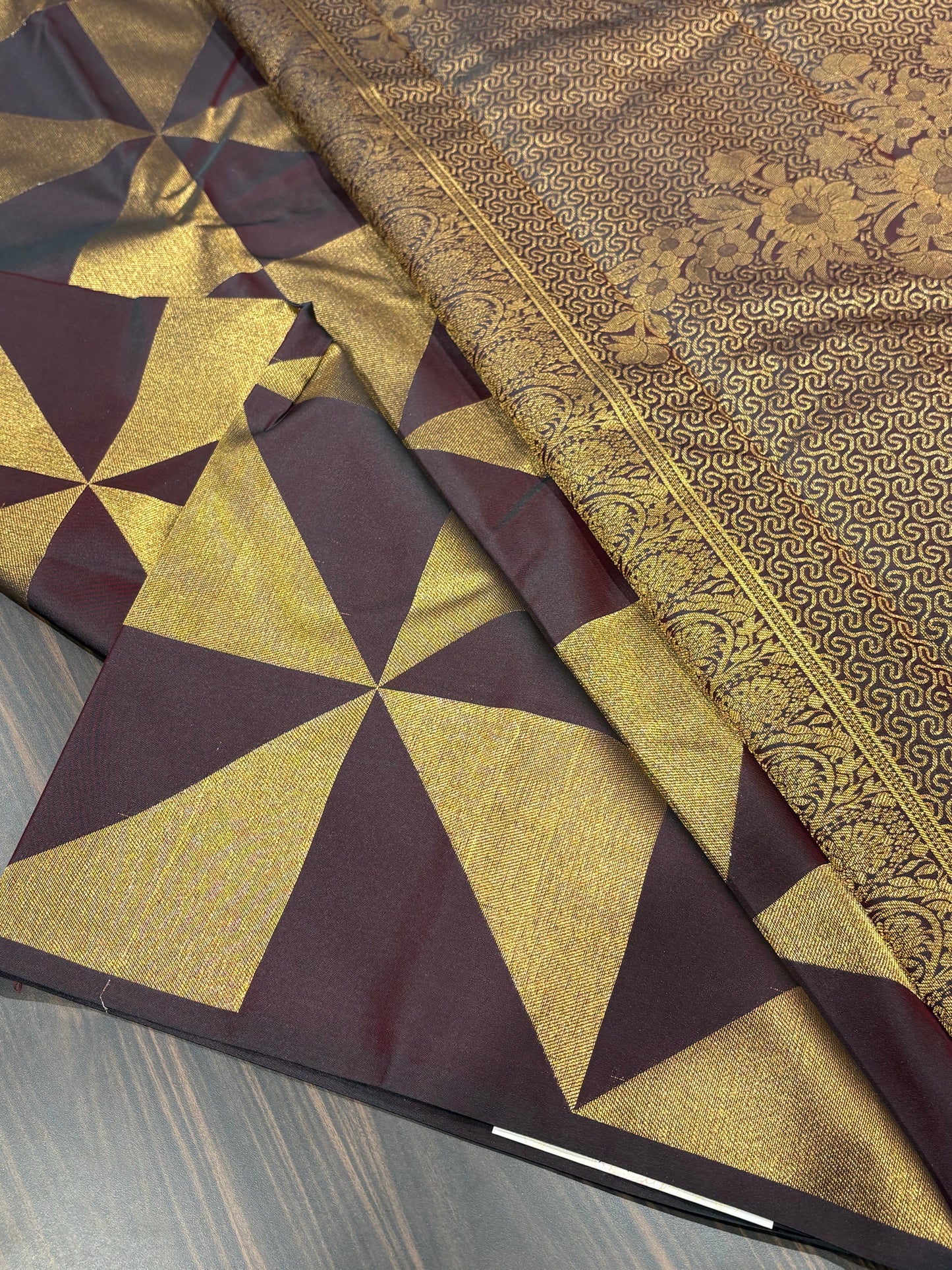 Semi Kanchipuram silk