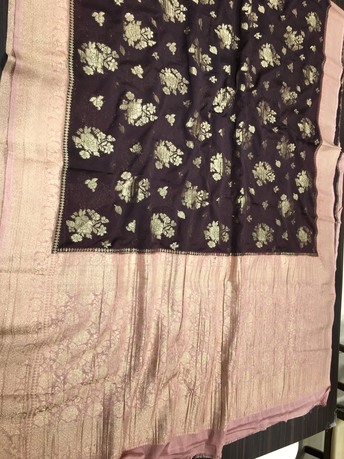 Chiffon georgette saree
