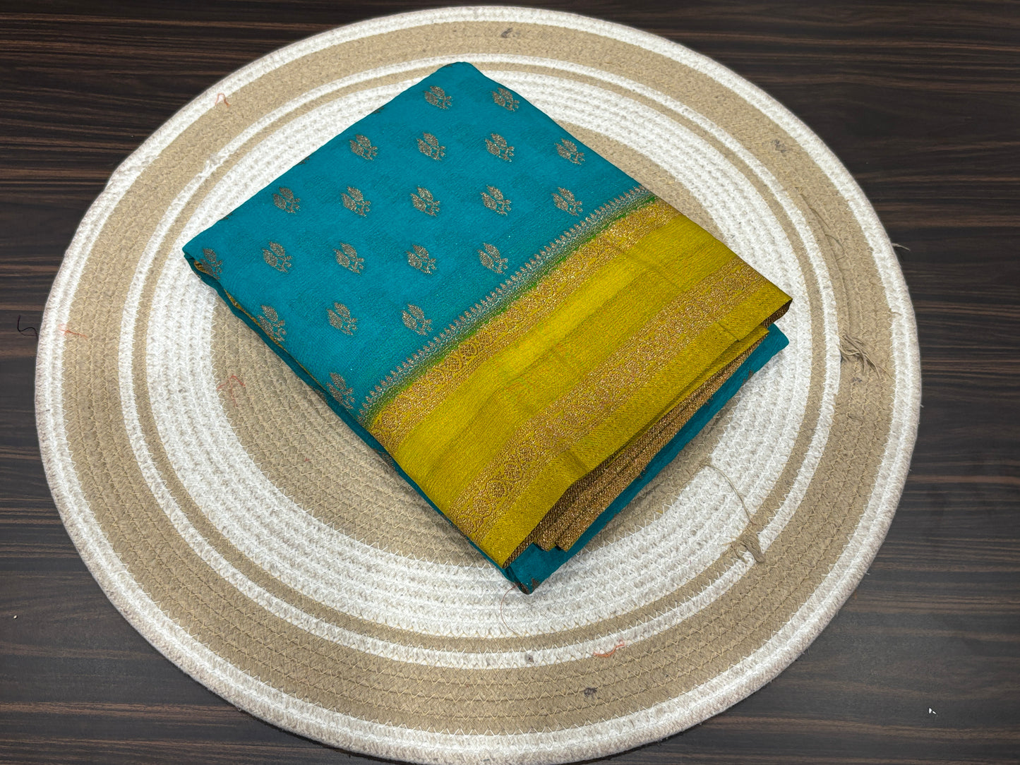 Chiffon georgette saree